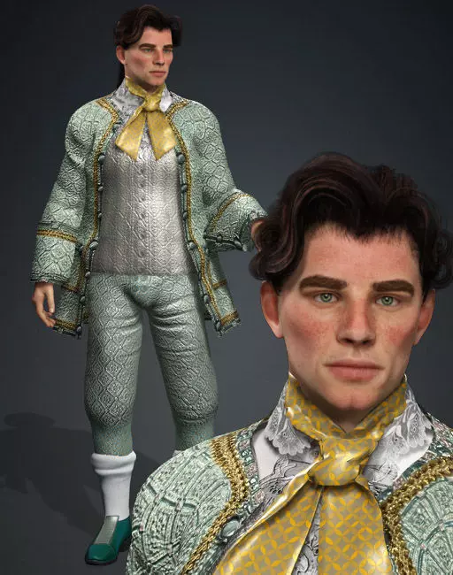 1700 Viscount 3D model_0