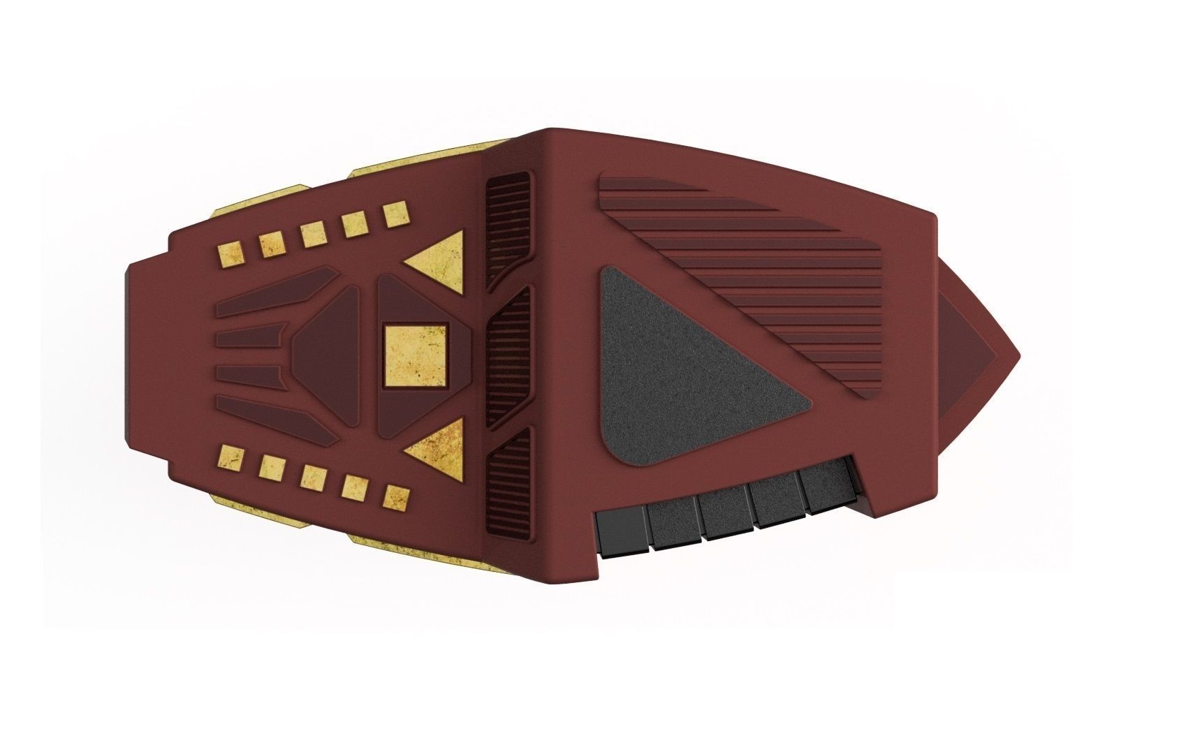 Bajoran Tricorder DS9 3D print model_3