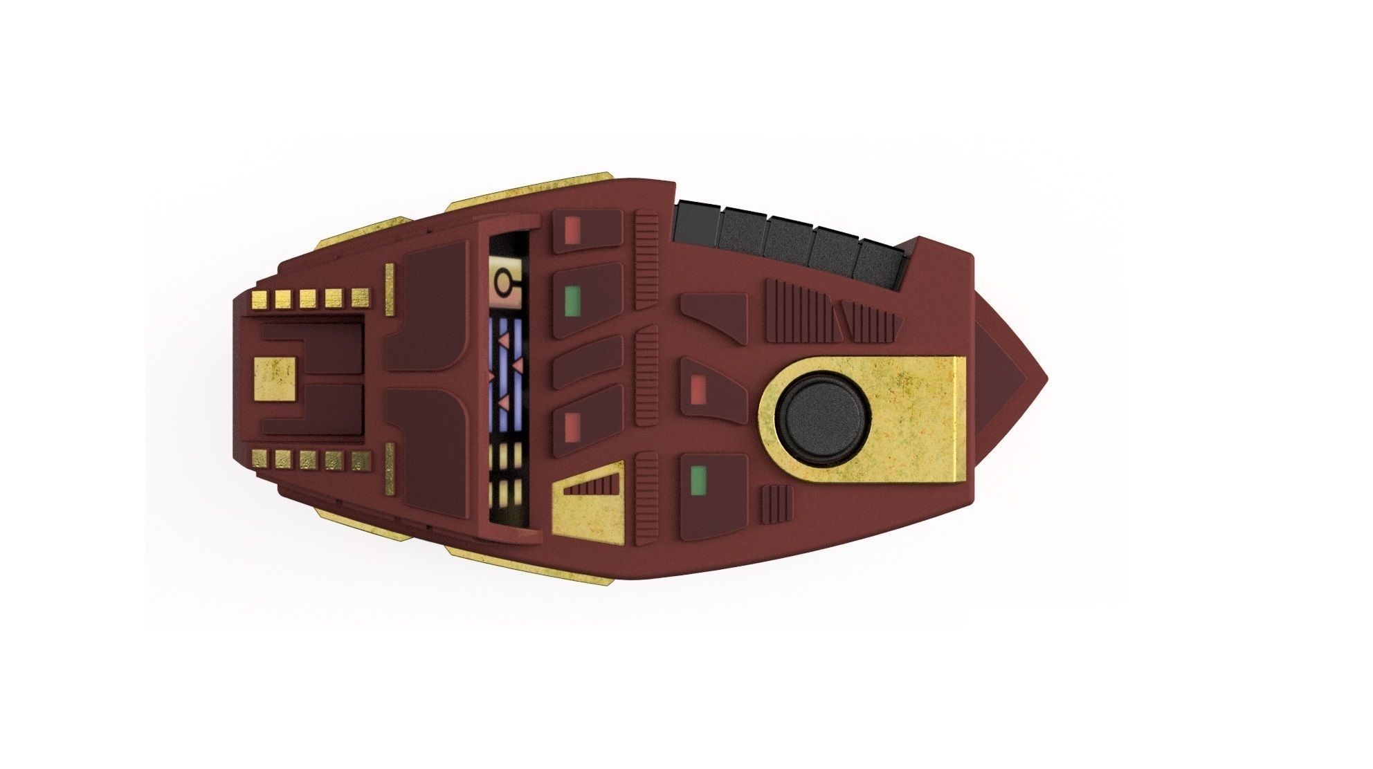 Bajoran Tricorder DS9 3D print model_2