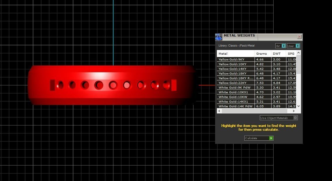 Band Ring 176 3D print model_6