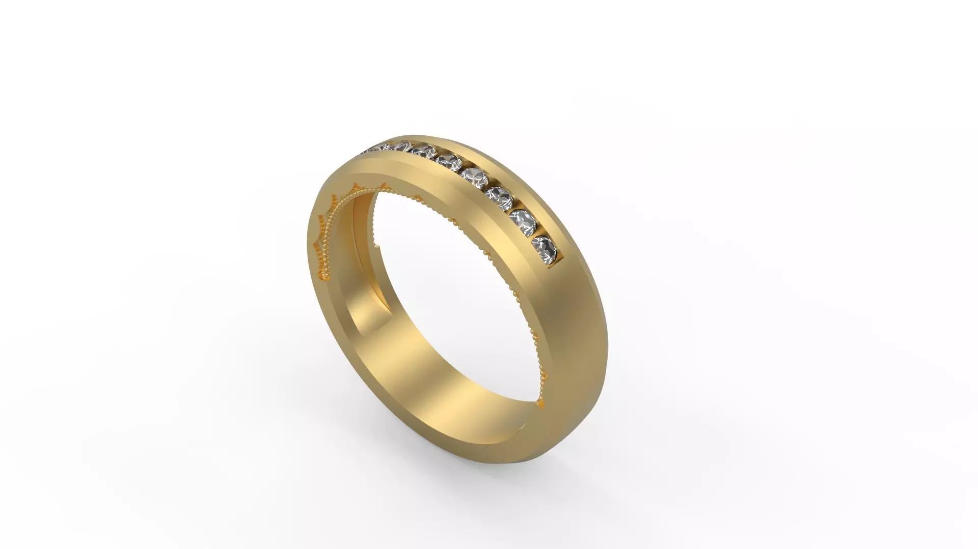 Band Ring 176 3D print model_0