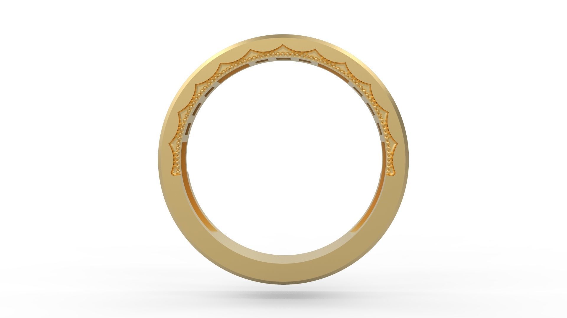 Band Ring 177 3D print model_2