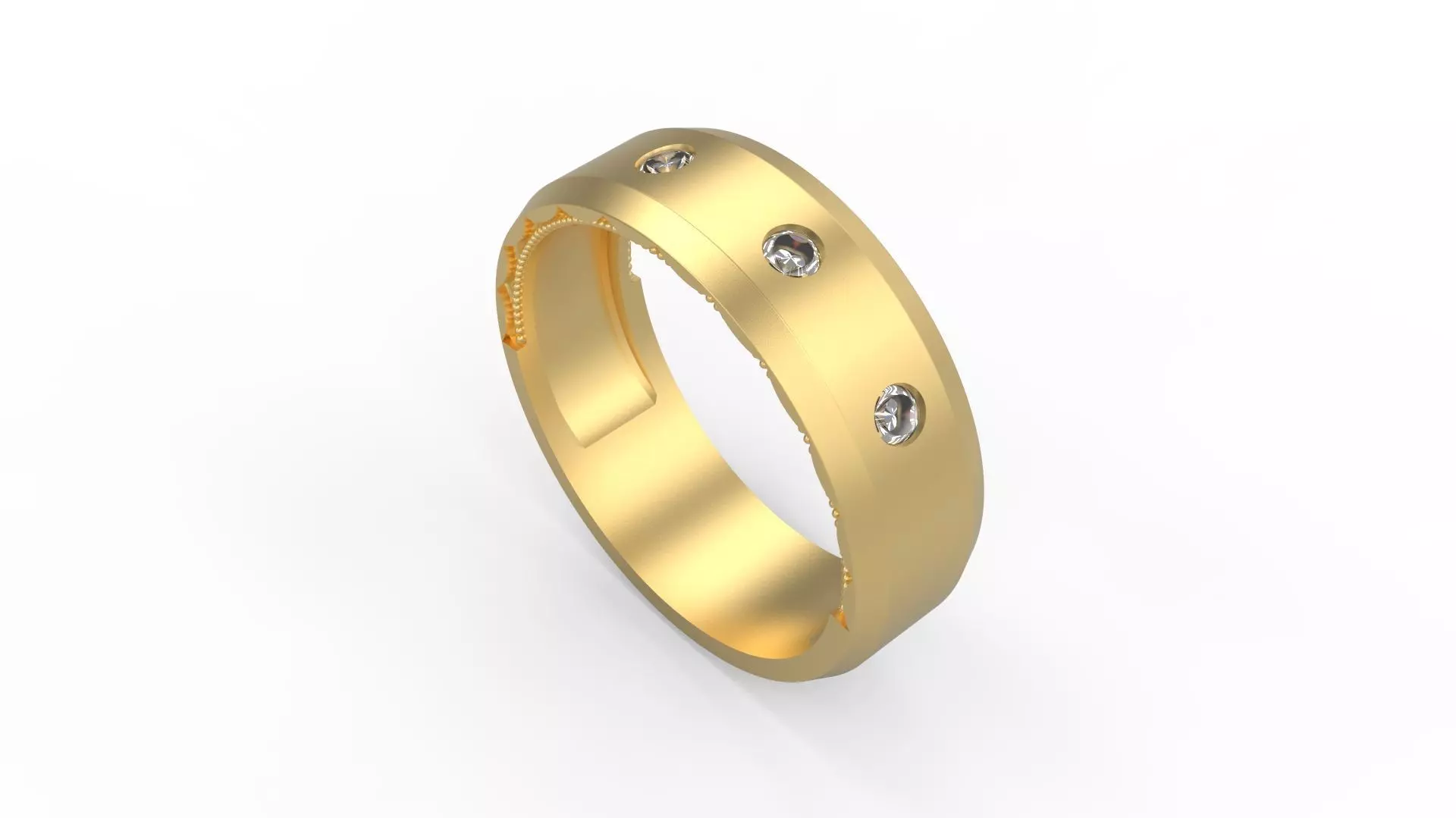 Band Ring 200 3D print model_0