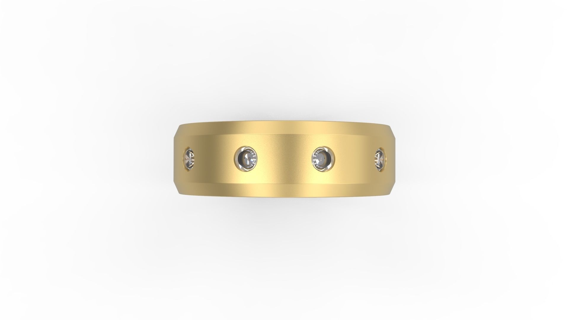 Band Ring 200 3D print model_4