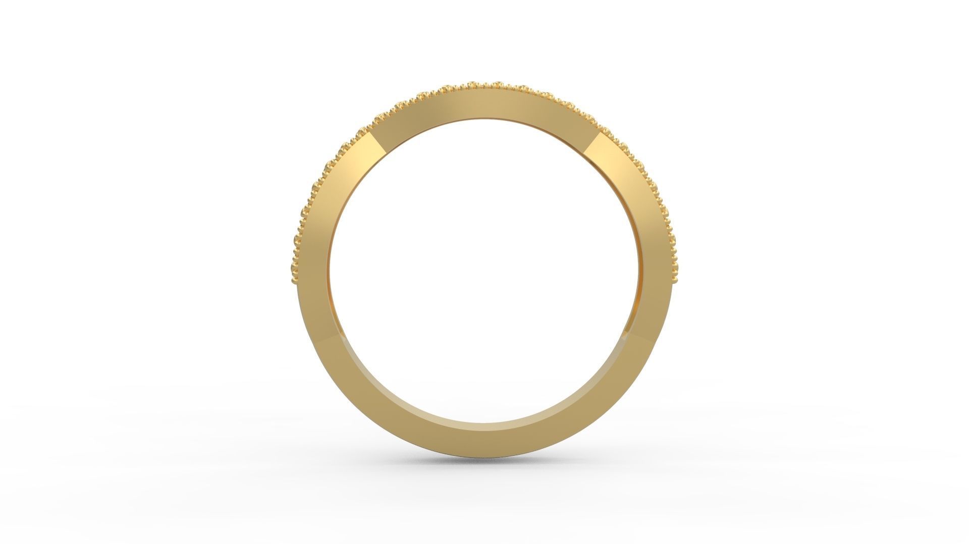 Band Ring 196 3D print model_2