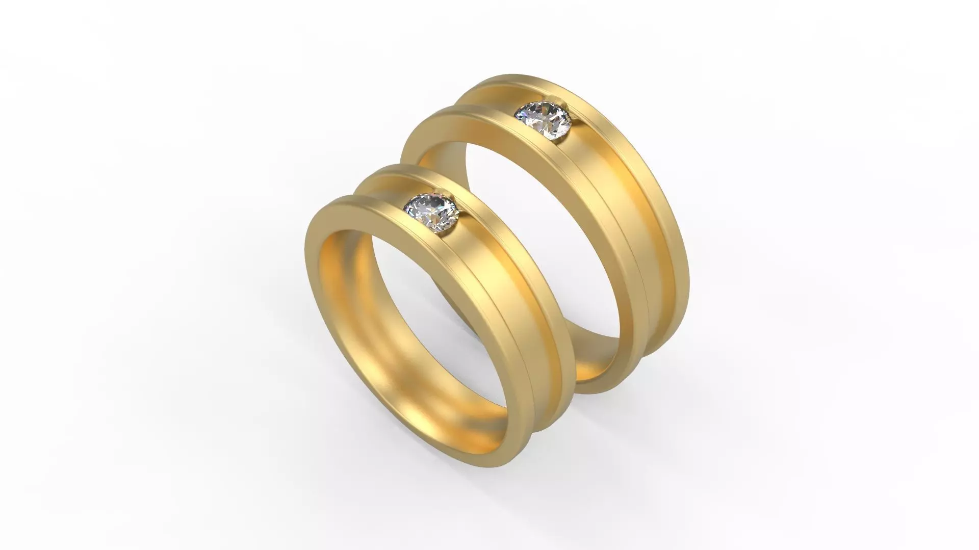 Band Ring 193 3D print model_0