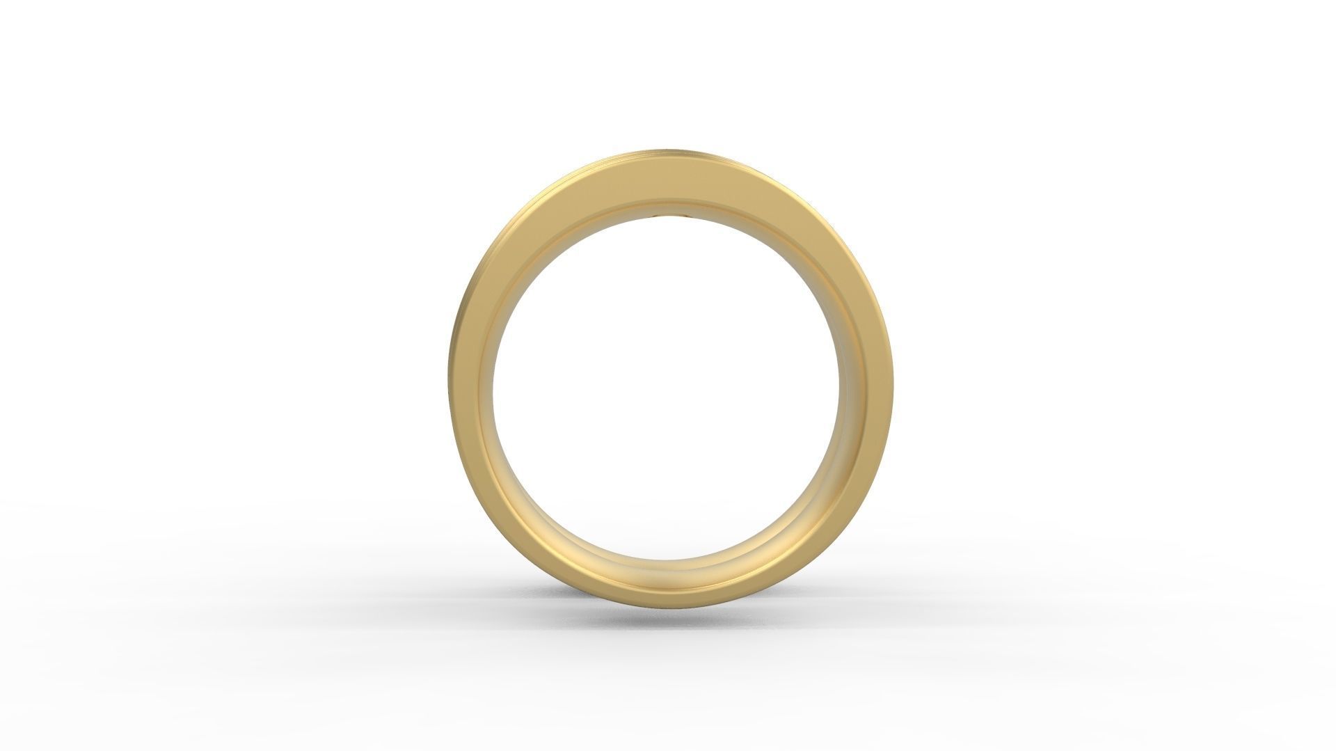 Band Ring 193 3D print model_1