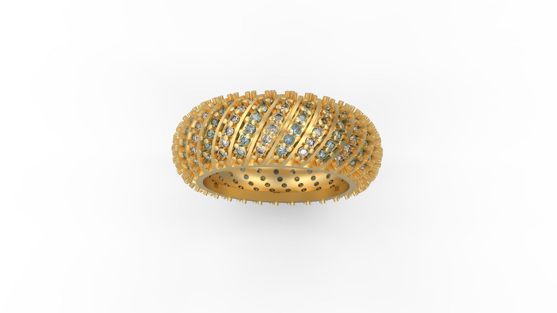 Band Ring 179 3D print model_3