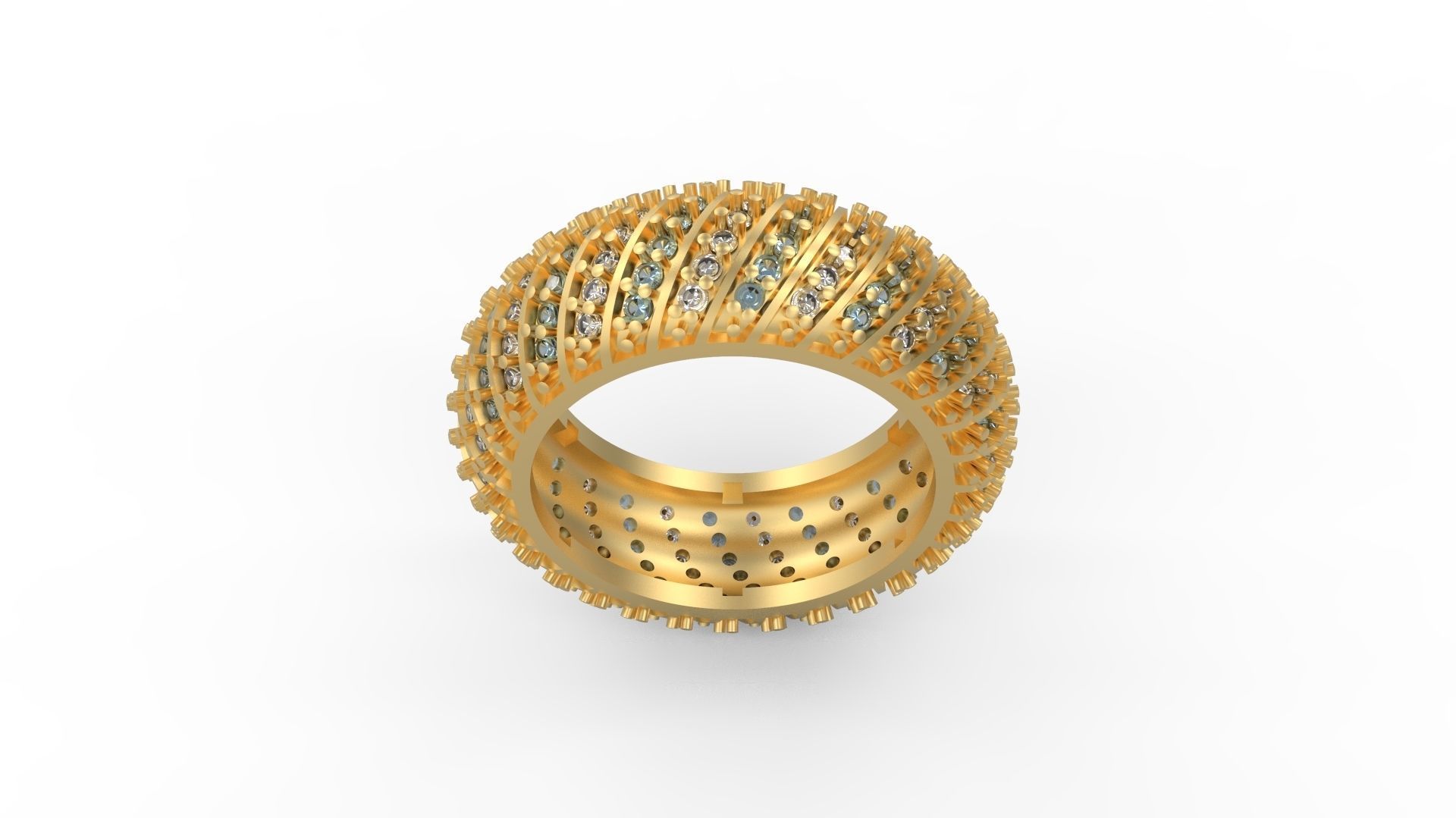 Band Ring 179 3D print model_1