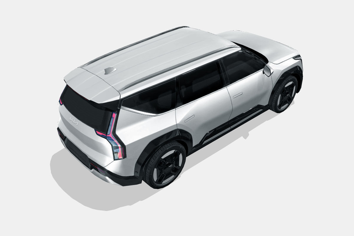 Kia EV9 2024 Low-poly 3D model_12
