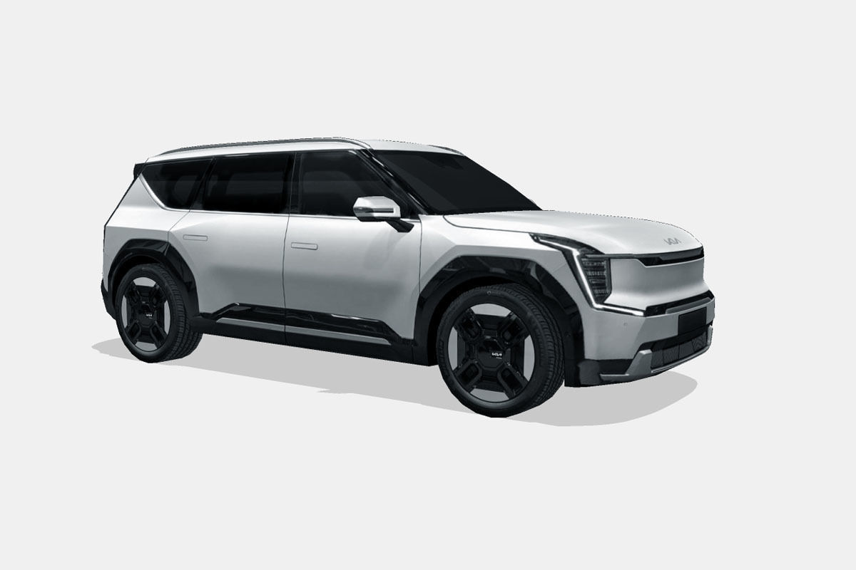 Kia EV9 2024 Low-poly 3D model_15