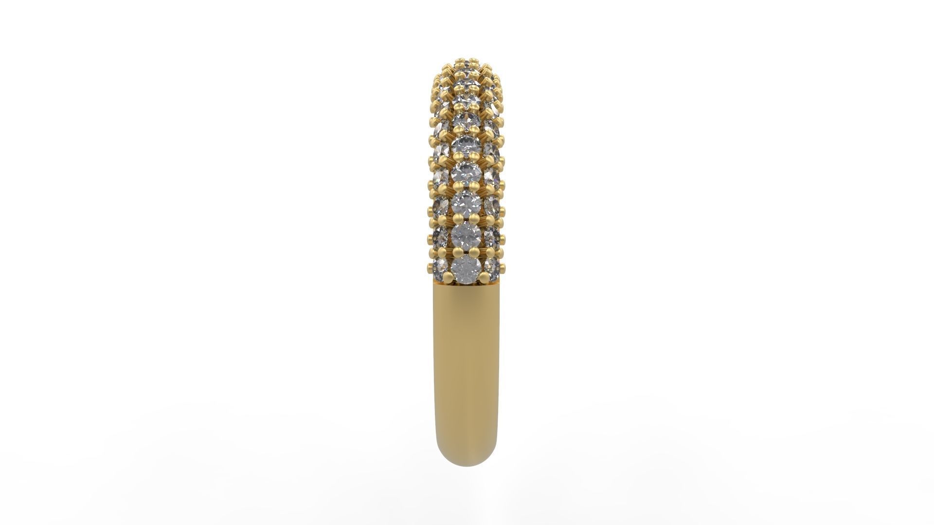 Band Ring 229 3D print model_1