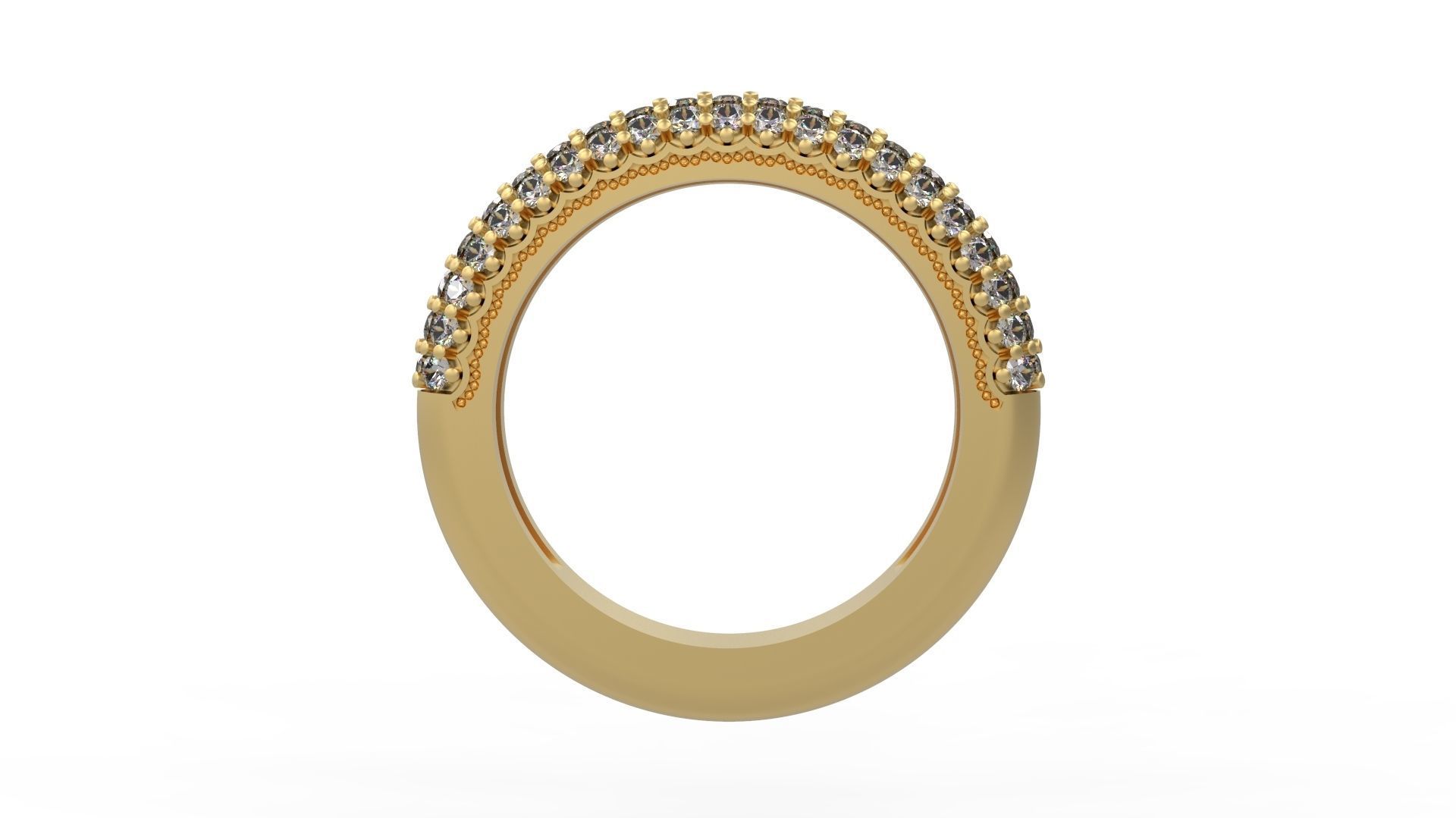 Band Ring 229 3D print model_3