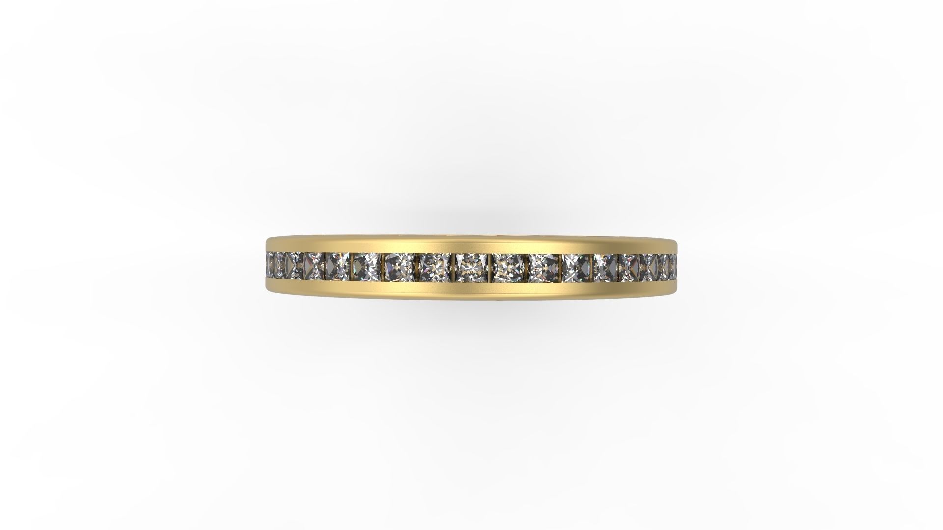 Band Ring 222 3D print model_3