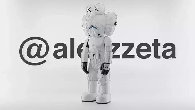 Kaws BFF Stormtrooper for Print 3D print model