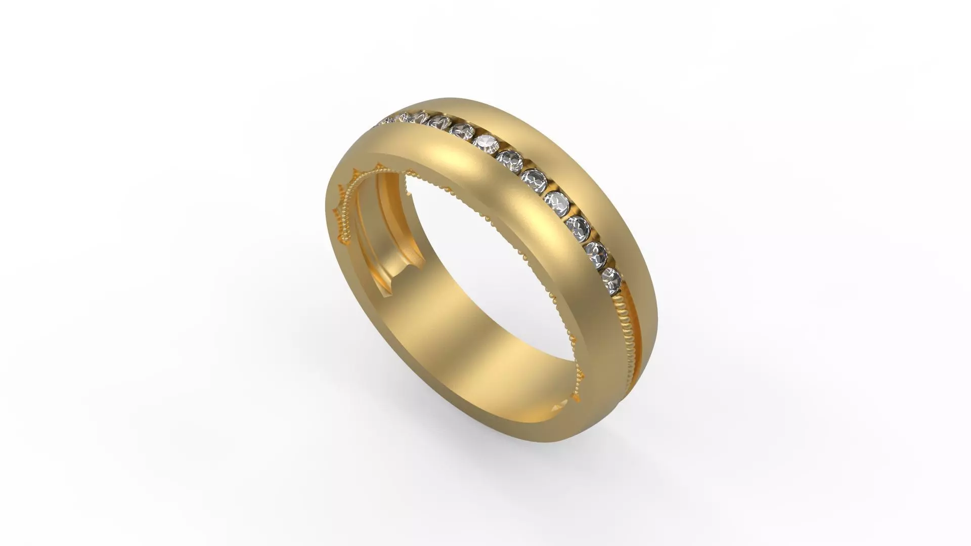 Band Ring 221 3D print model_0