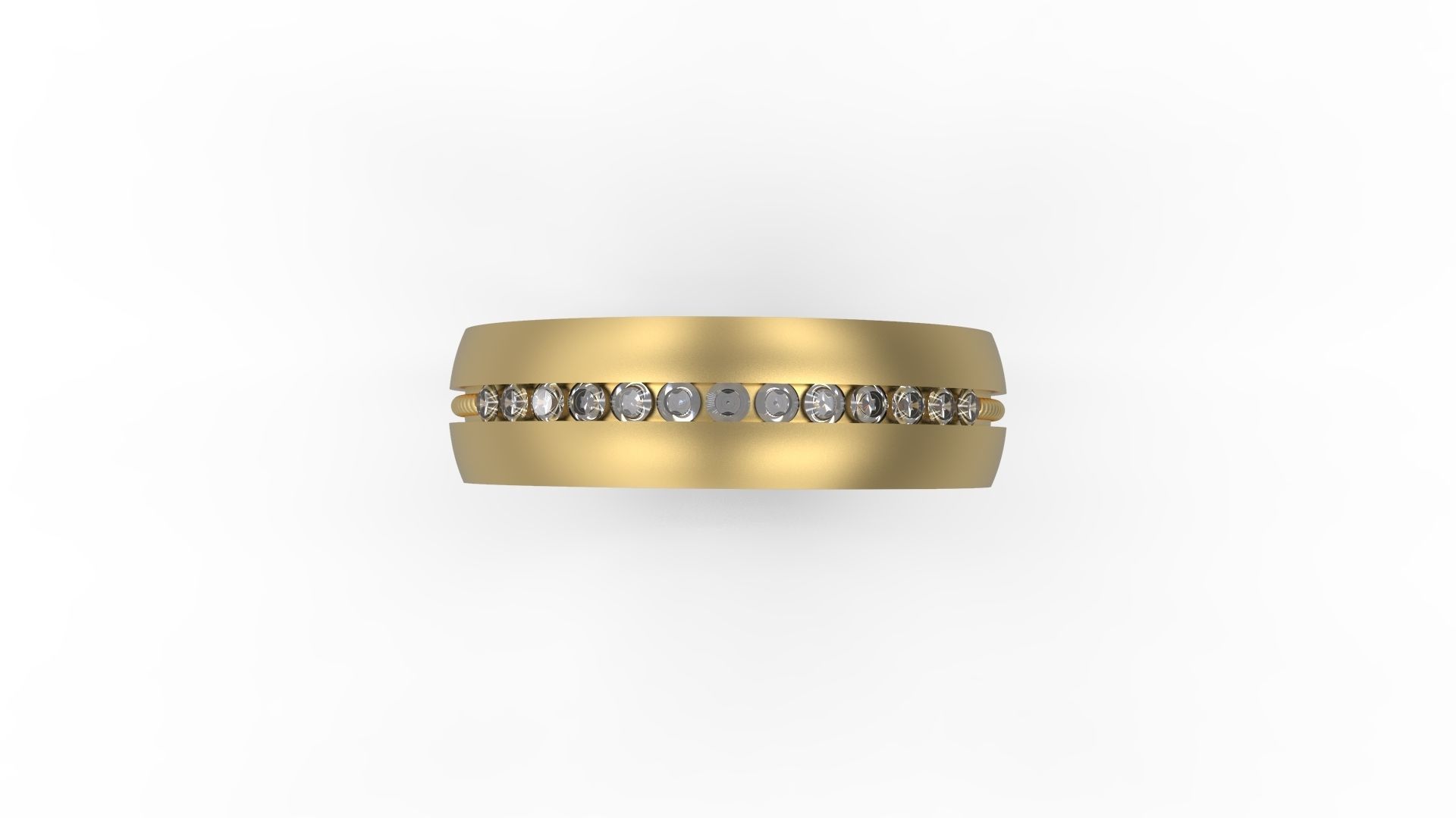 Band Ring 221 3D print model_4