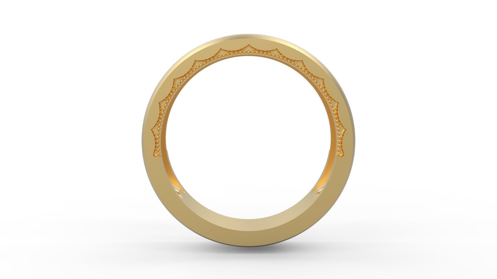 Band Ring 219 3D print model_3