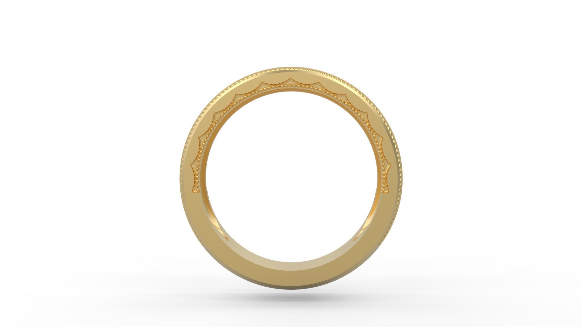 Band Ring 205 3D print model_2