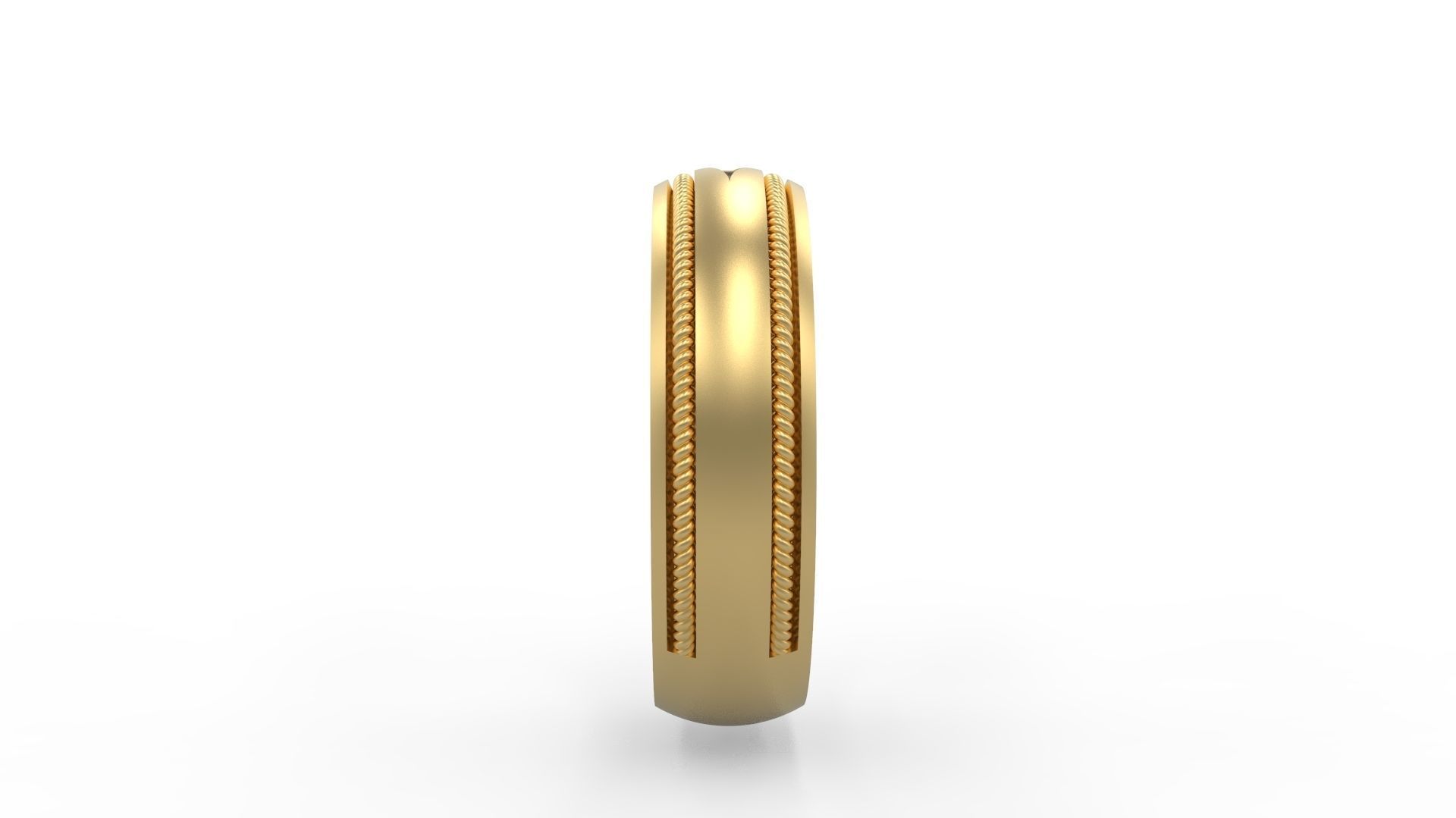 Band Ring 205 3D print model_1