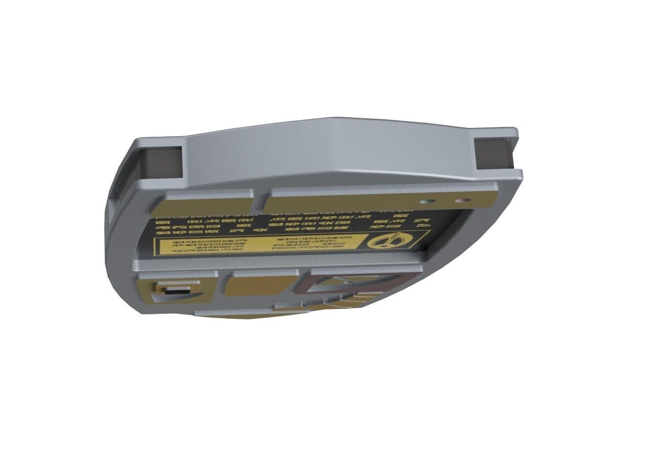 Bajoran PADD DS9 3D print model_1