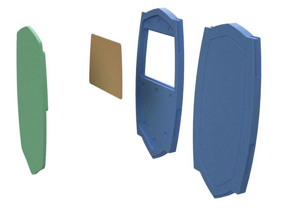 Bajoran PADD DS9 3D print model_5