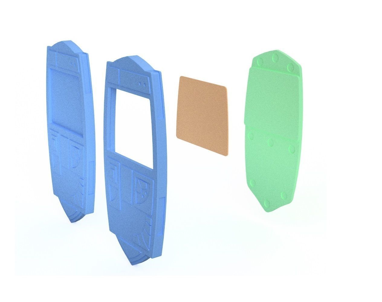 Bajoran PADD DS9 3D print model_4