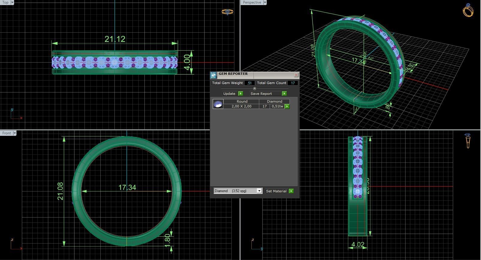 Band Ring 236 3D print model_5