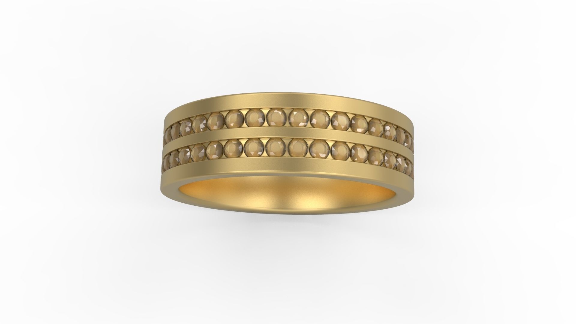 Band Ring 249 3D print model_3