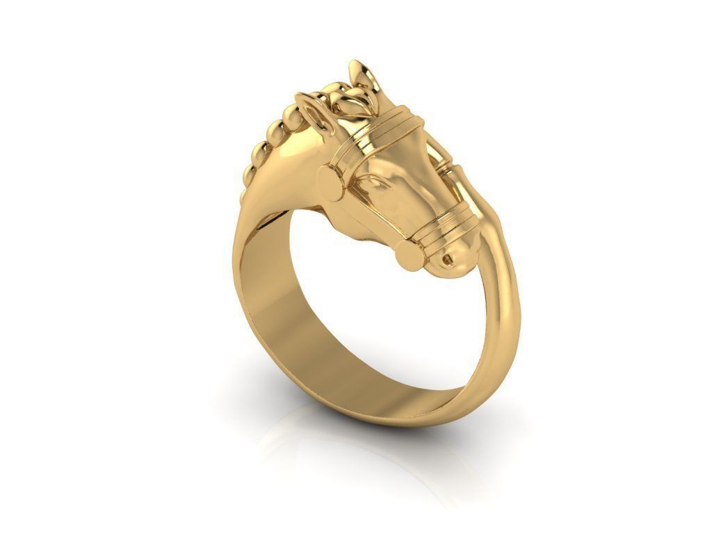 HING HORSE 3D PRINT 3D print model_1