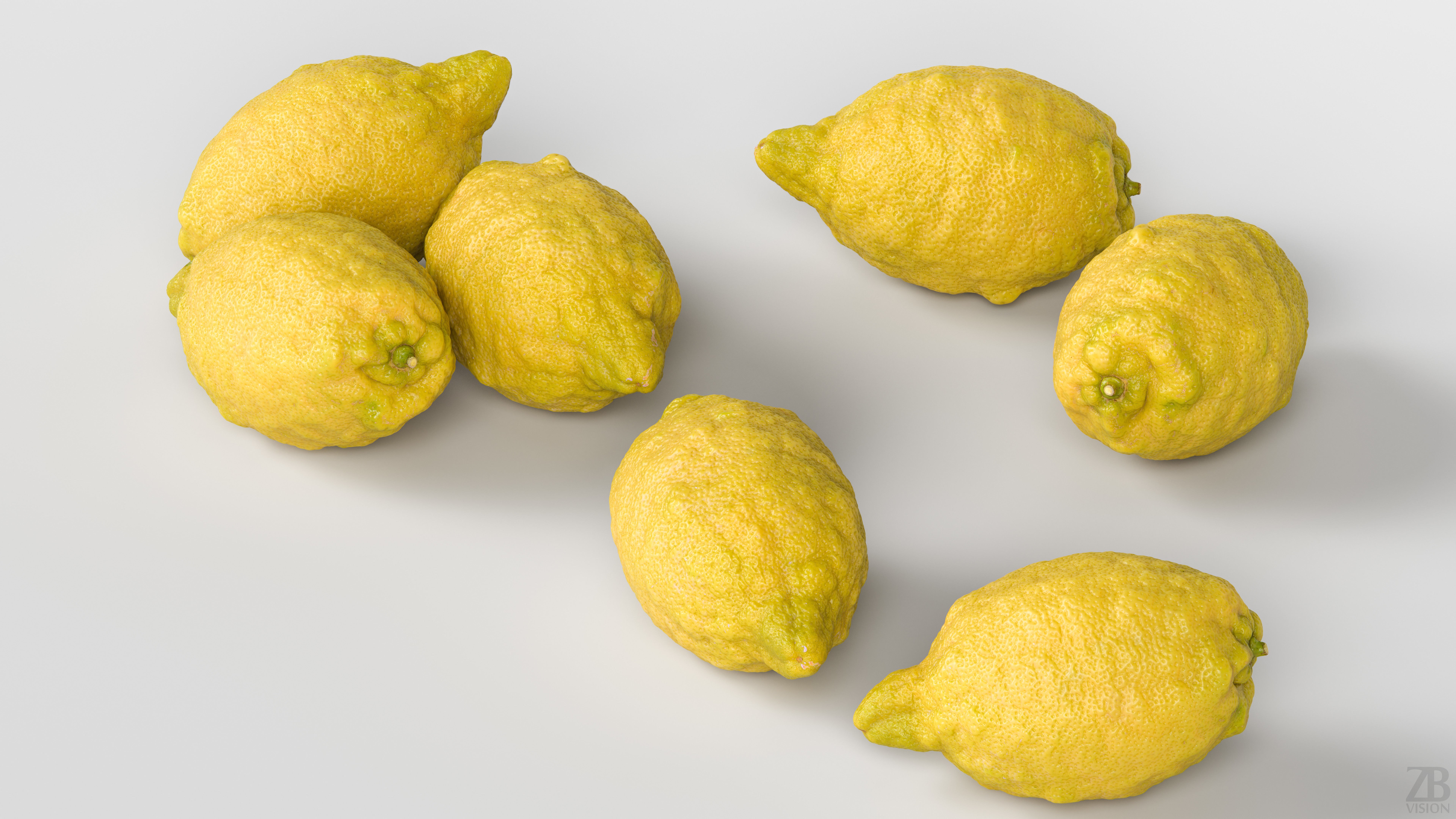 Lemon 3D model_2