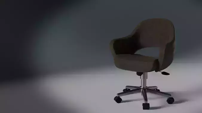 Office Chair - High-Poly 3D Model for Interior Design