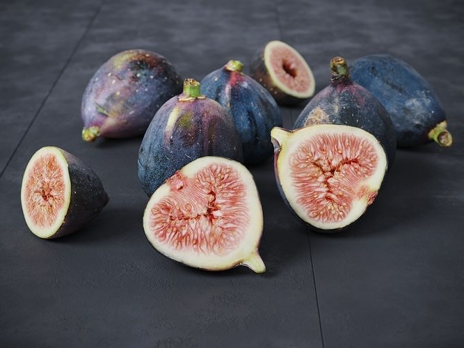 Fig fruit  3D model 3