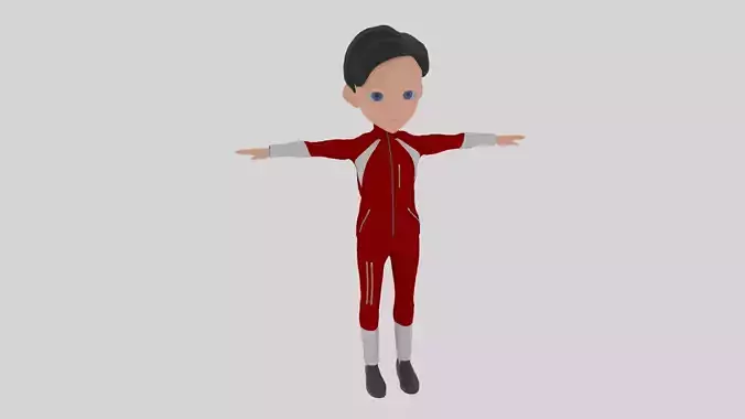 Climber - Cartoon Character Man