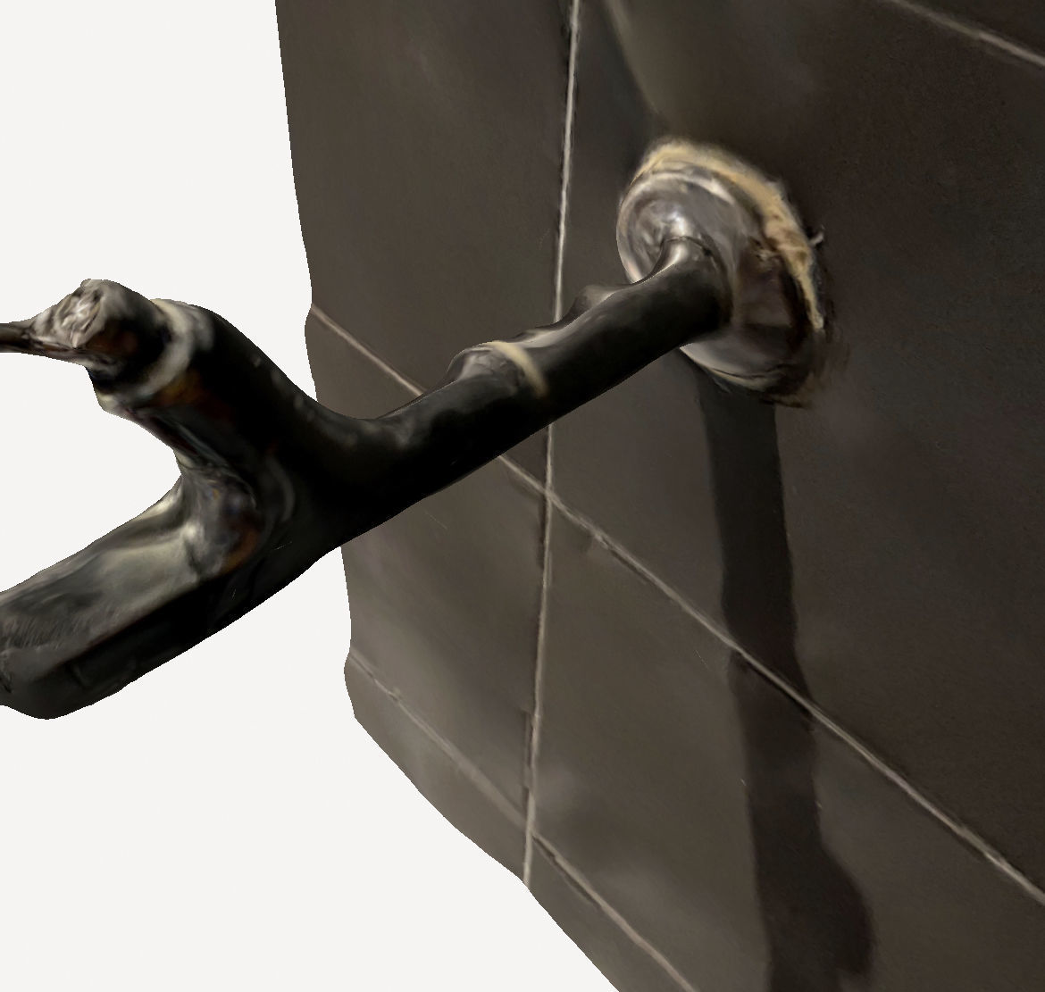 Faucet on a Wall 3D print model_2