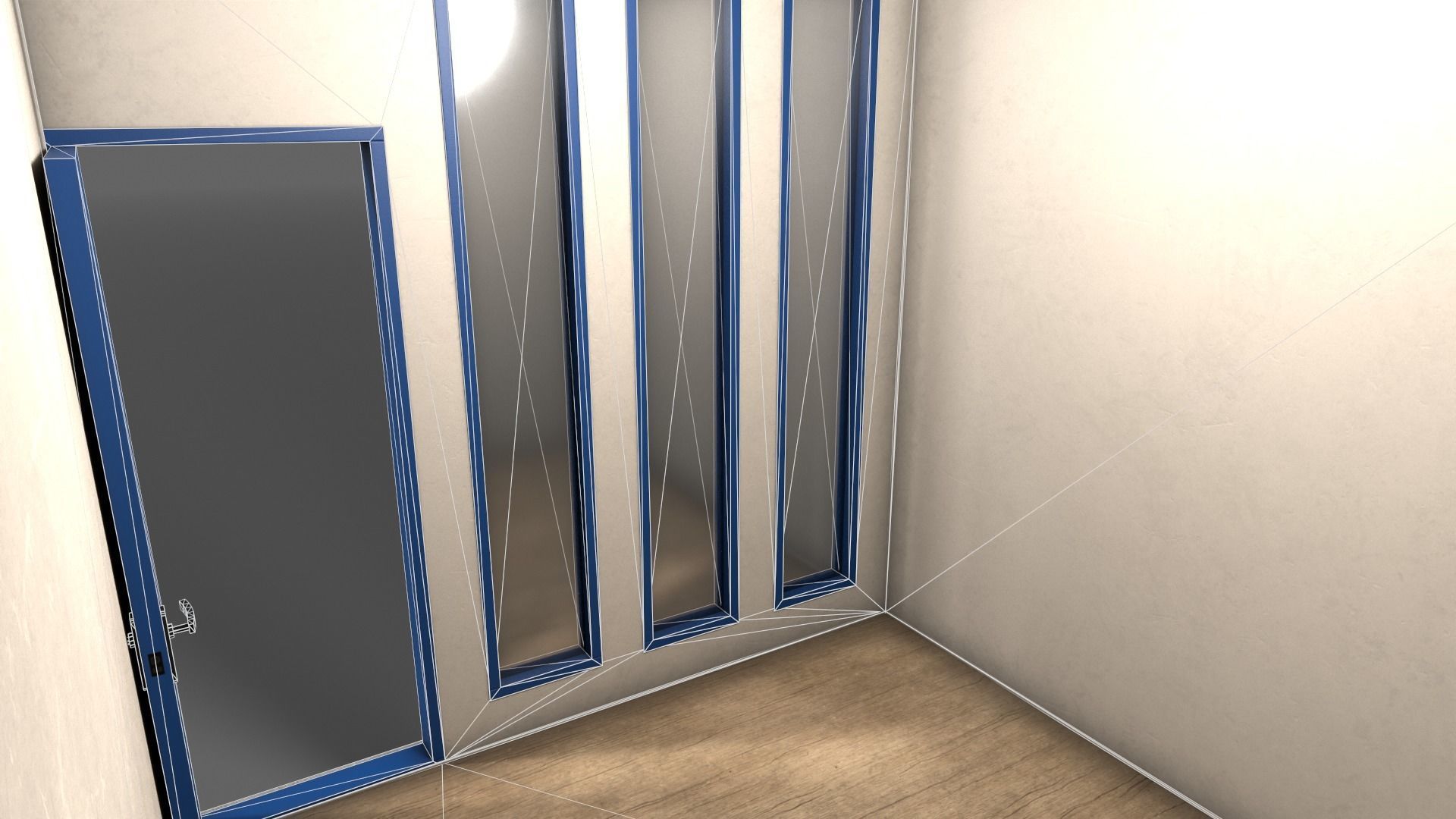 PBR Shed House B V4 Low-poly 3D model_16