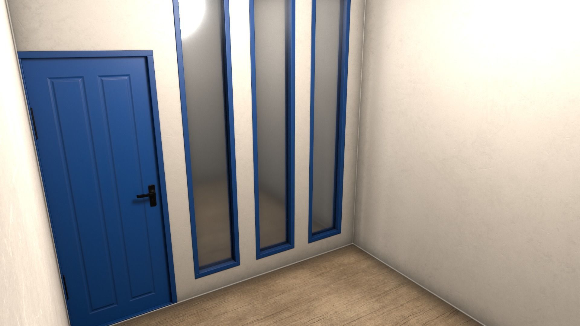 PBR Shed House B V4 Low-poly 3D model_14