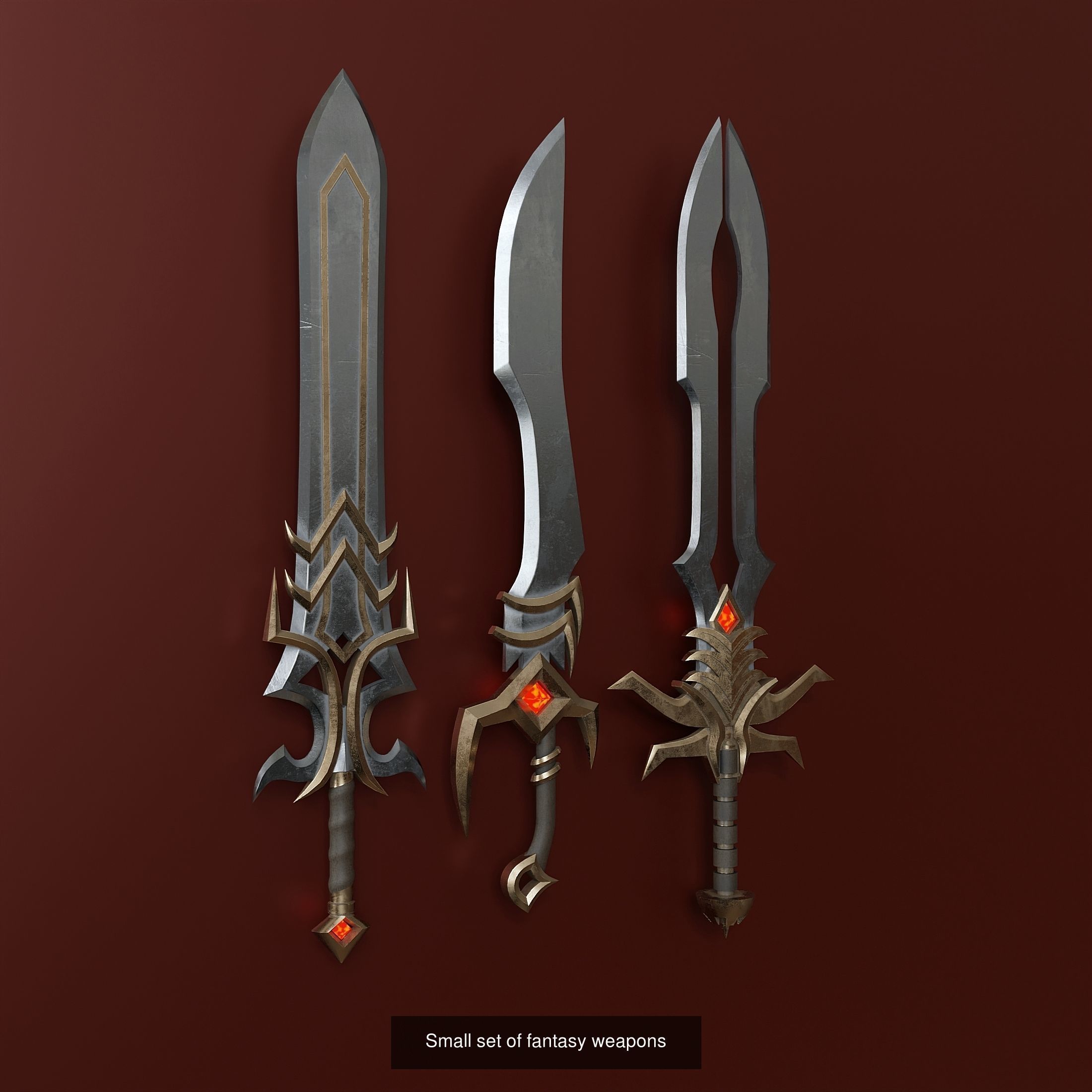 Huge collection of melee weapons _20