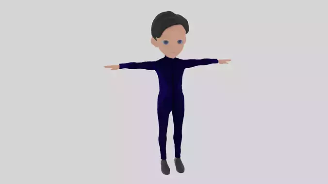 Diver - Cartoon Character Man