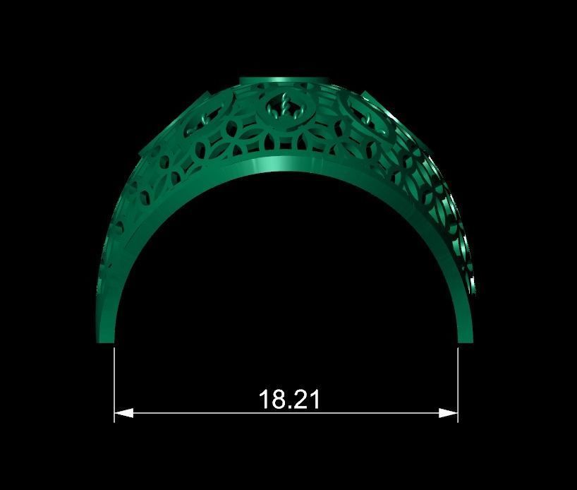 Ultra Vision Ring 853 3D print model_7