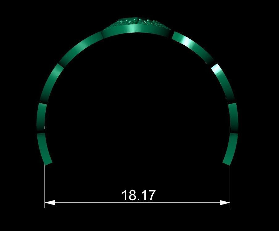 Ultra Vision Ring 865 3D print model_3