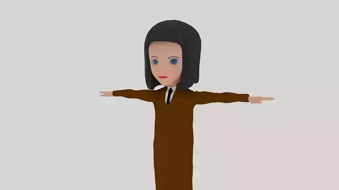 Judge - Cartoon Character Woman