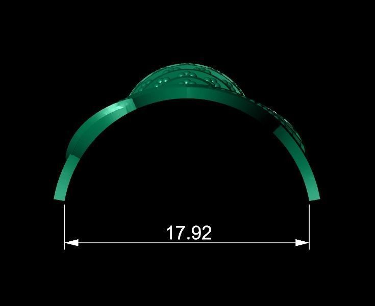 Ultra Vision Ring 874 3D print model_5