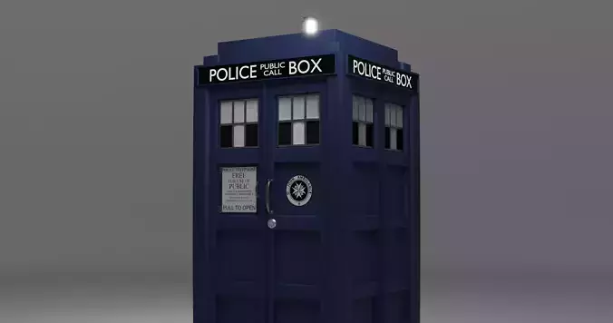 TARDIS Free 3D model