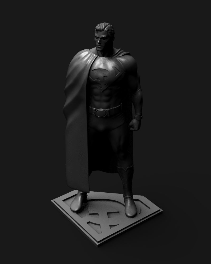 Superman Red Son 3D print model_2
