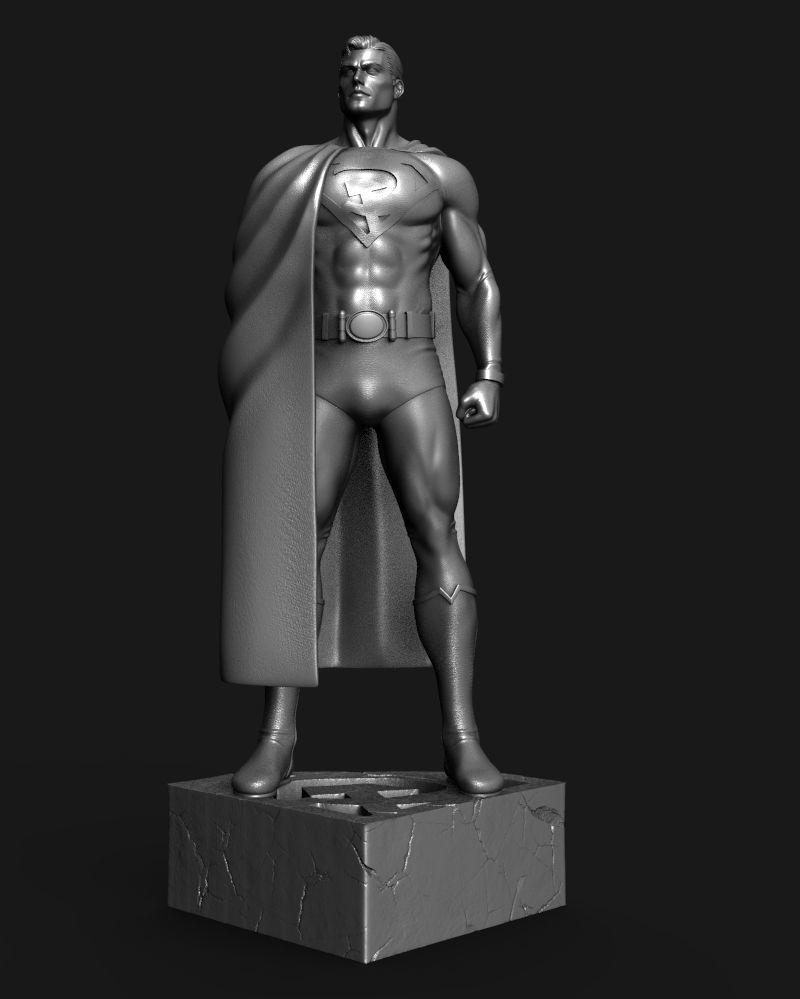 Superman Red Son 3D print model_1
