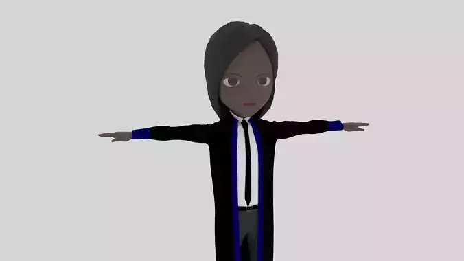 Graduate - Cartoon Character Afro Woman