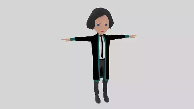 Graduate - Cartoon Character Woman