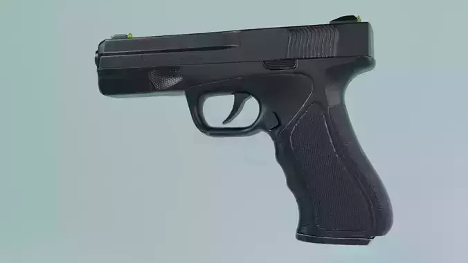 Pistol 3D model Pistol 3D model
