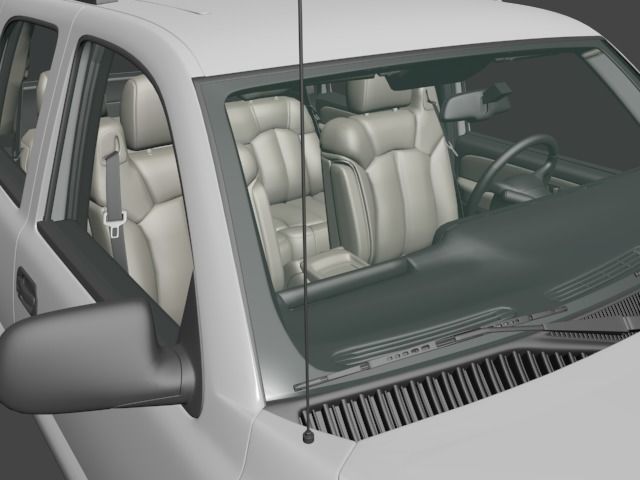 GMC Yukon 2000 - 2006 3D model_7